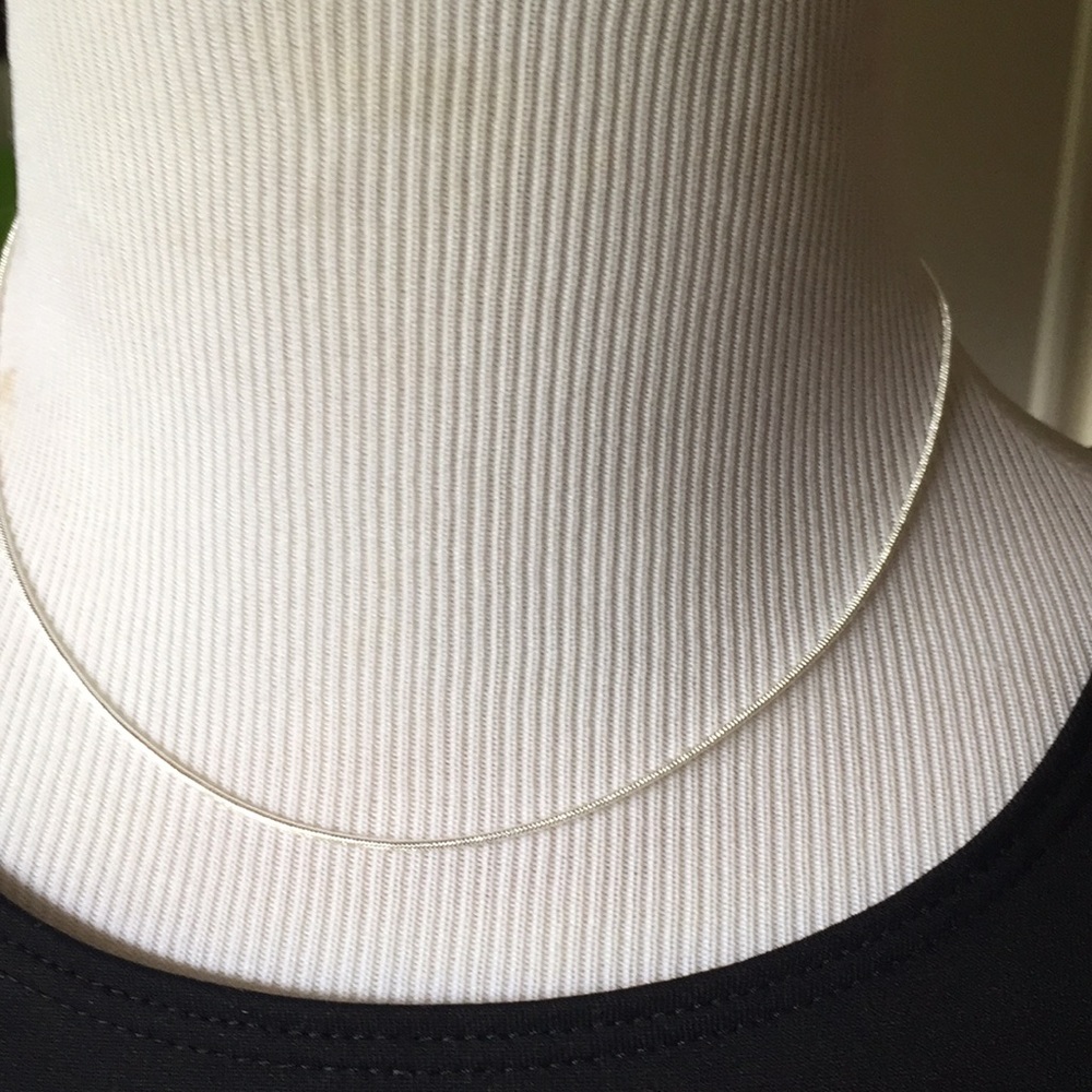 Ladies Necklace Chain, Silver Necklace
